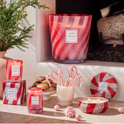 Voluspa Crushed Candy Cane 5 Wick Hearth Candle ~ 123 oz.