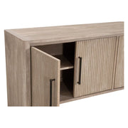 Essentials For Living Halloway Media Sideboard ~ Natural Gray Acacia