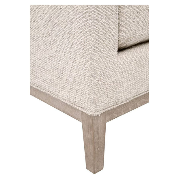 Essentials For Living Keaton Upholstered Accent Stool ~ LiveSmart Gellar-Linen