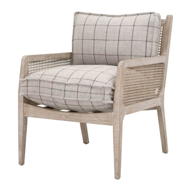 Essentials For Living Leone Club Chair ~ Windowpane Cement