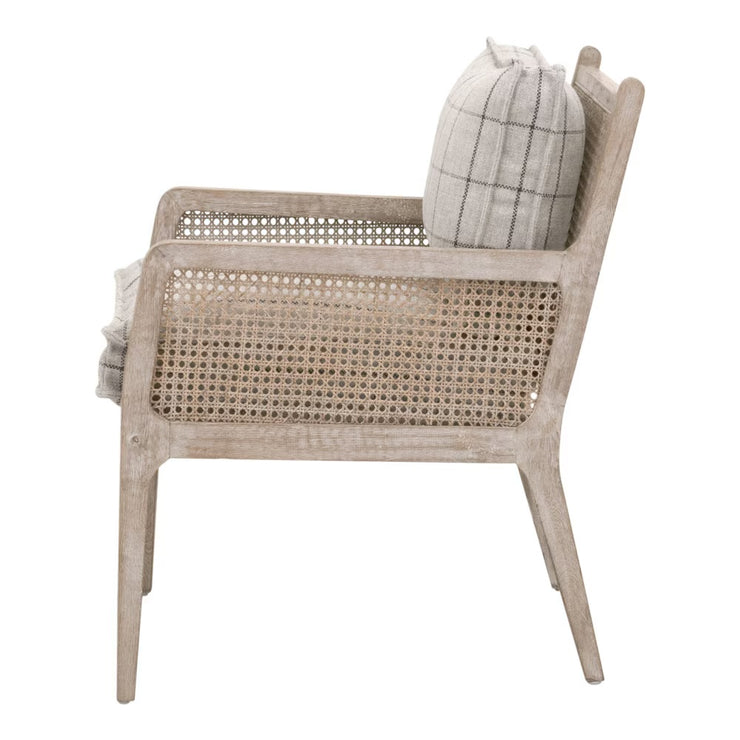 Essentials For Living Leone Club Chair ~ Windowpane Cement