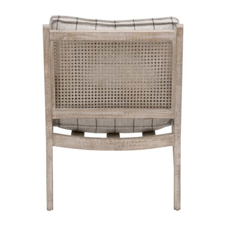 Essentials For Living Leone Club Chair ~ Windowpane Cement