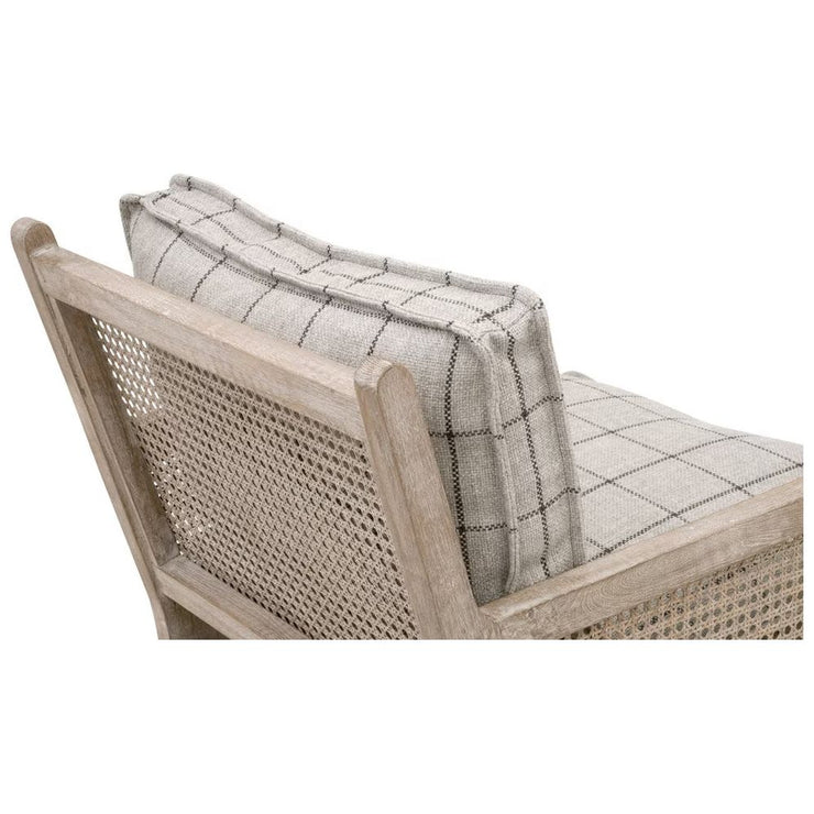Essentials For Living Leone Club Chair ~ Windowpane Cement