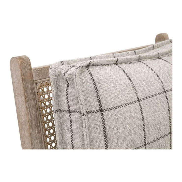 Essentials For Living Leone Club Chair ~ Windowpane Cement