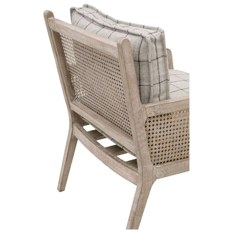 Essentials For Living Leone Club Chair ~ Windowpane Cement