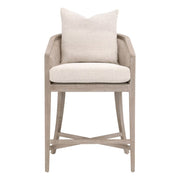 Essentials For Living McGuire Counter Stool ~ LiveSmart Gellar-Linen