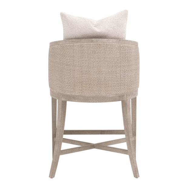 Essentials For Living McGuire Counter Stool ~ LiveSmart Gellar-Linen