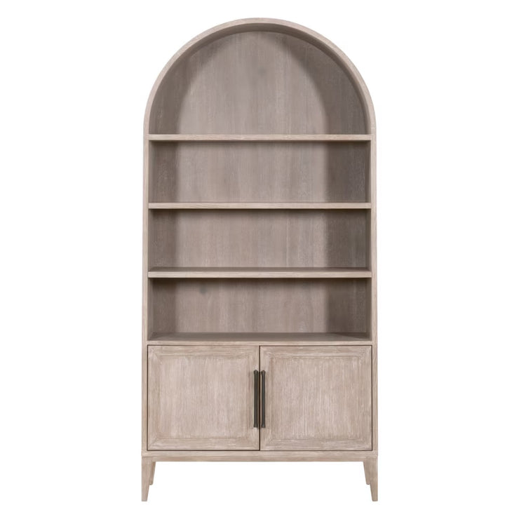 Essentials For Living Morris Storage Bookcase ~ Natural Gray Acacia