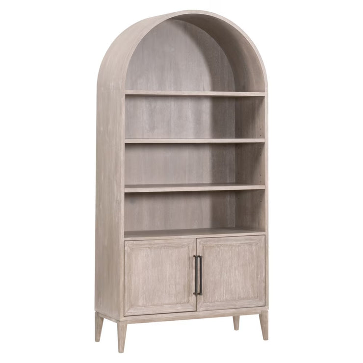 Essentials For Living Morris Storage Bookcase ~ Natural Gray Acacia