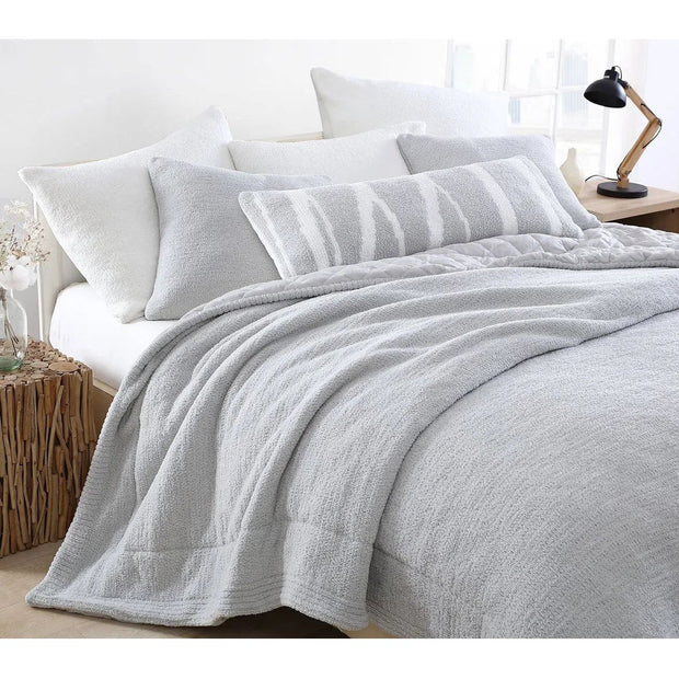 Sunday Citizen Cloud Gray Snug Comforter Available in Queen and King Sizes