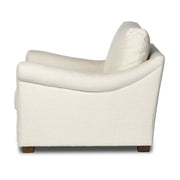 Four Hands Bridges Sloped Arm Chair and a Half ~ Brussels Natural Belgian Linen Upholstered Fabric