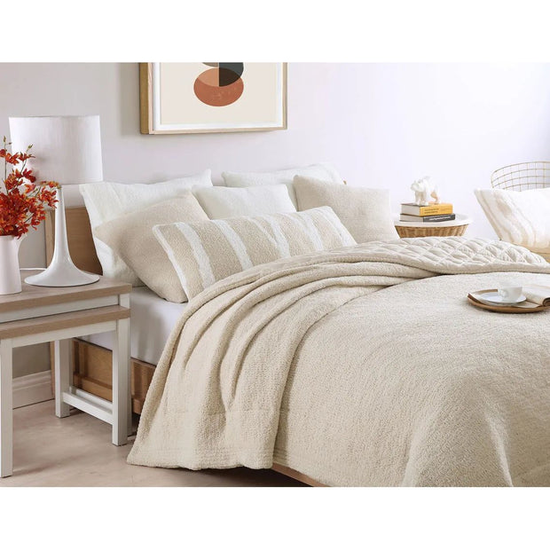 Sunday Citizen Sahara Tan Snug Comforter Available in Queen and King Sizes