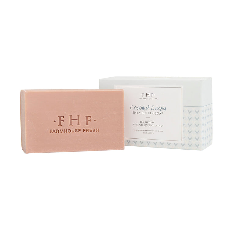 Farmhouse Fresh Coconut Cream Shea Butter Soap Bar 6 oz.