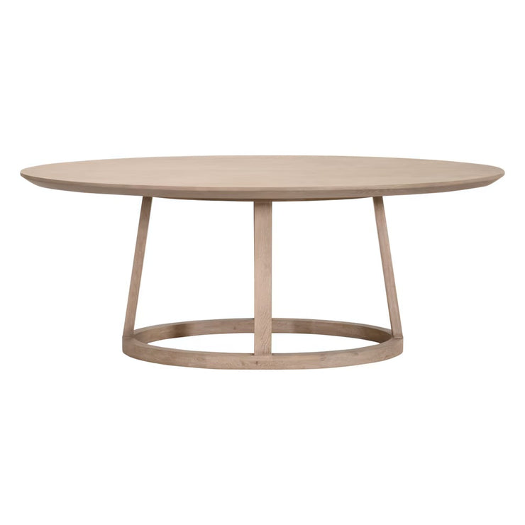 Essentials For Living Reeves Oval Dining Table ~ Smoke Gray Oak