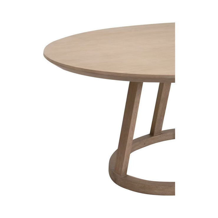 Essentials For Living Reeves Oval Dining Table ~ Smoke Gray Oak