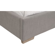 Essentials For Living Stewart Queen Bed ~ LiveSmart Paulston -Steel Performance With Fabric Natural Gray Oak