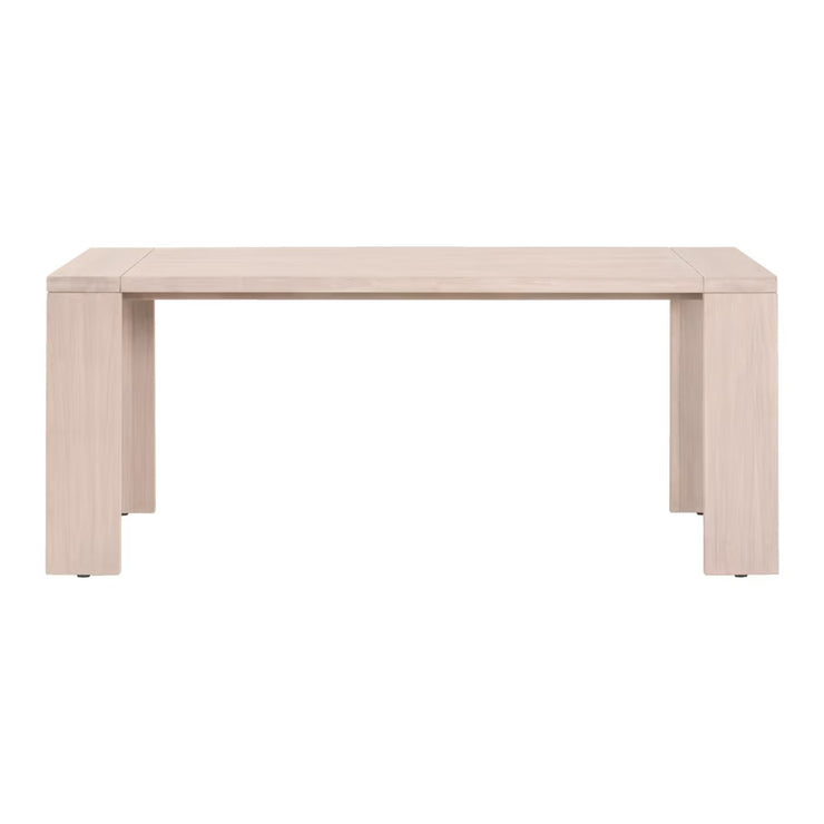 Essentials For Living Sur Outdoor Dining Table ~ Washed Ever Teak