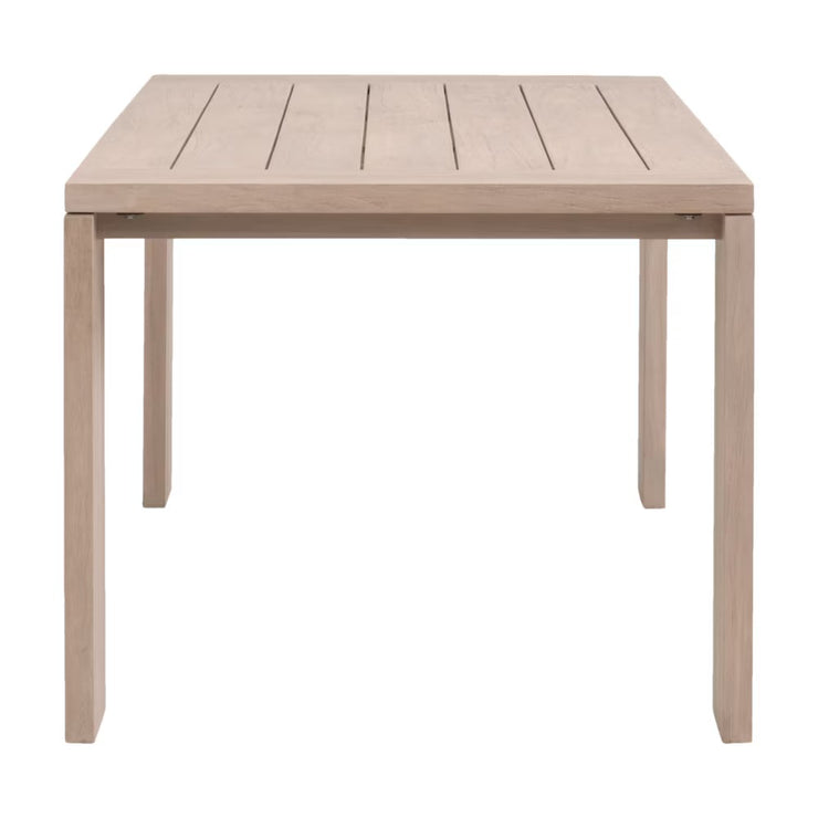 Essentials For Living Sur Outdoor Dining Table ~ Washed Ever Teak