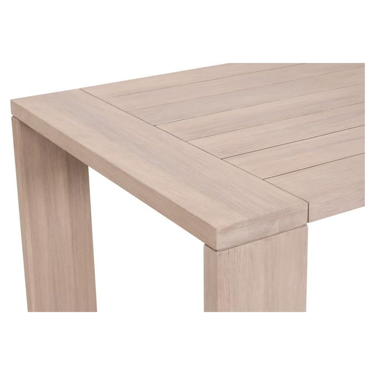 Essentials For Living Sur Outdoor Dining Table ~ Washed Ever Teak