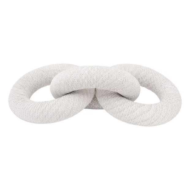 Essentials For Living Crew Rope Link ~ White Speckle Flat Rope