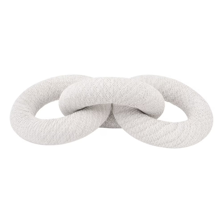 Essentials For Living Crew Rope Link ~ White Speckle Flat Rope