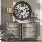 Uttermost Ronan Rustic Bronze Wall Clock