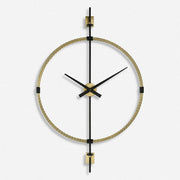 Uttermost Time Flies Contemporary Wall Clock