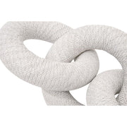 Essentials For Living Crew Rope Link ~ White Speckle Flat Rope