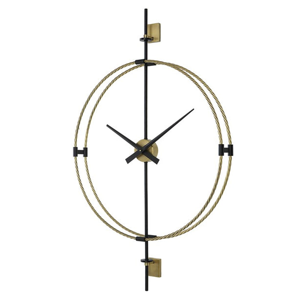 Uttermost Time Flies Contemporary Wall Clock