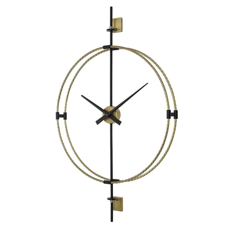 Uttermost Time Flies Contemporary Wall Clock