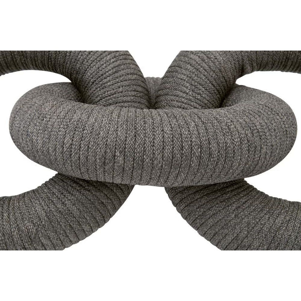 Essentials For Living Crew Rope Link ~ Dove Flat Rope