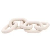 Essentials For Living Cinq Wood Link ~ White Wash Pine