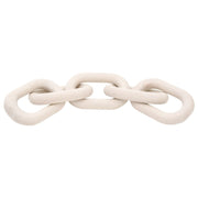 Essentials For Living Cinq Wood Link ~ White Wash Pine
