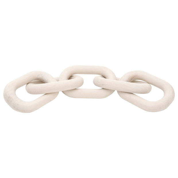 Essentials For Living Cinq Wood Link ~ White Wash Pine