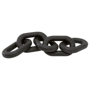 Essentials For Living Cinq Wood Link ~ Black Wash Pine