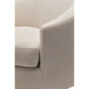 Surya Lindley Modern Cream Swivel Chair