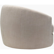 Surya Lindley Modern Cream Swivel Chair