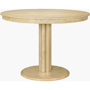 Surya Arista Ash Wood 42” Round Dining Table