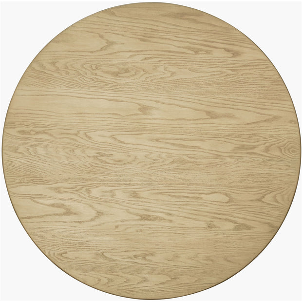 Surya Arista Ash Wood 42” Round Dining Table