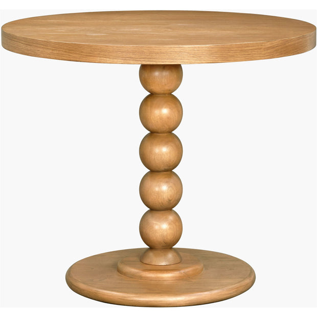 Surya Del Ray Stained Ash Wood 36” Round Dining Table