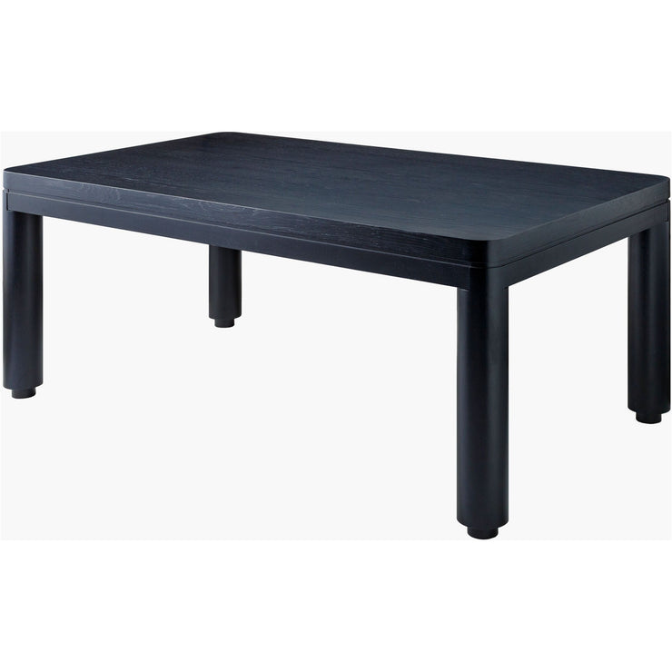 Surya Kisco Black Wood 72” Dining Table