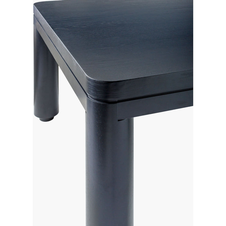 Surya Kisco Black Wood 72” Dining Table