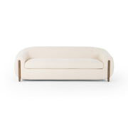 Four Hands Lyla Sofa 86” ~ Kerbey Ivory Upholstered Performance Fabric