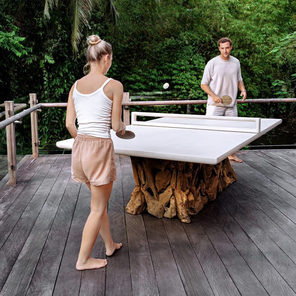Uttermost Stonewood Ping Pong Dining Table 108x60x30 | Indoor