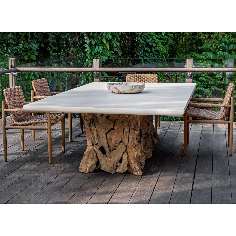Uttermost Stonewood Ping Pong Dining Table 108x60x30 | Indoor