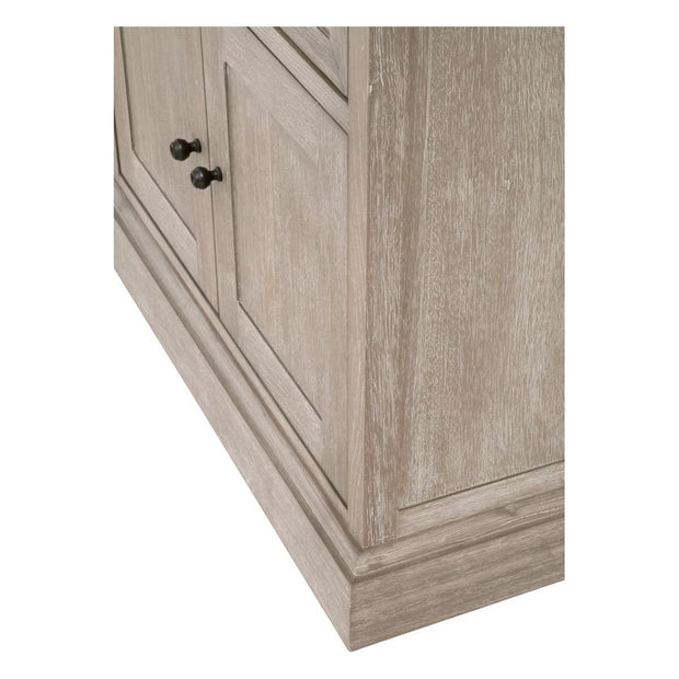 Essentials For Living Eden 1-Drawer 2-Door Nightstand ~  Natural Oak Acacia