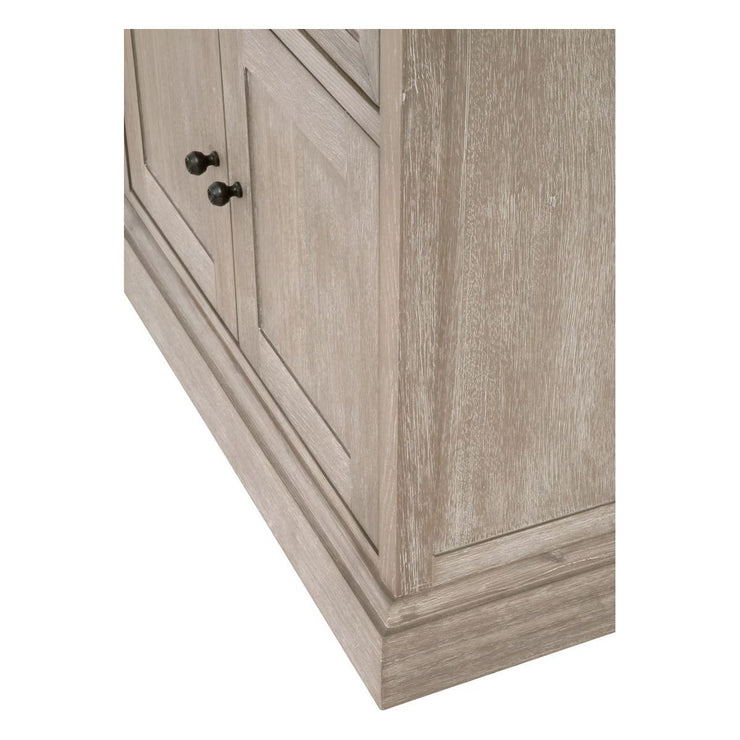 Essentials For Living Eden 1-Drawer 2-Door Nightstand ~  Natural Oak Acacia