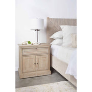 Essentials For Living Eden 1-Drawer 2-Door Nightstand ~  Natural Oak Acacia