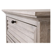 Essentials For Living Eden 3-Drawer Nightstand ~ Natural Gray Acacia