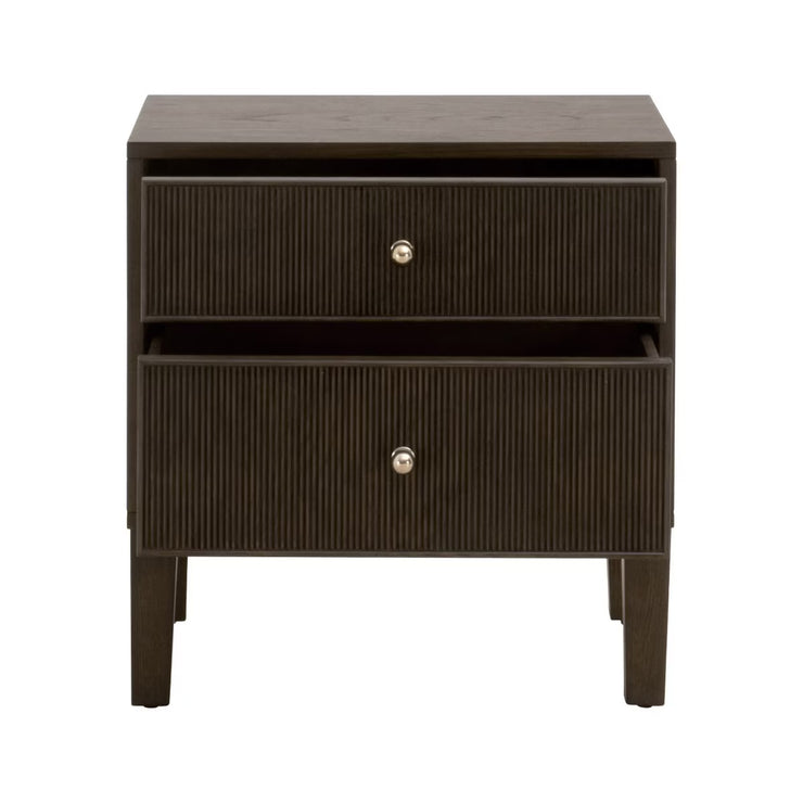 Essentials For Living Highland 2-Drawer Nightstand ~ Dutch Brown Oak